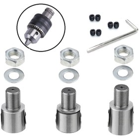 Resim Depolife 3/8mm Kaplin Vida Seti Okul Proje Ödev Hobi Uygulama Motor Mandren Için 5mm-8mm-10mm Mil 3 Adet 