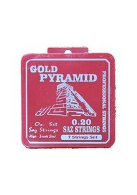 Resim Pyramid 0.20 Uzun Sap Bağlama Saz Teli+Tezene 