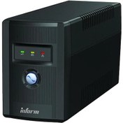Resim Inform Guardian 600 VA 1x 7 AH Line Interactive UPS Güç Kaynağı 