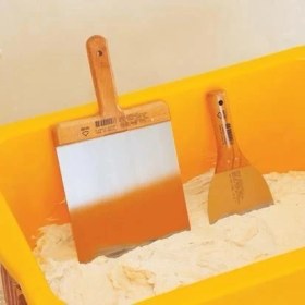 Resim Aylina Mey Ithalat® Dekor 001 Macun Ispatulası 6 cm Ahaşap Saplı 
