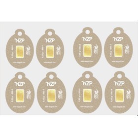 Resim 0.05 Gram 24 Ayar Altın - 8 Adet 