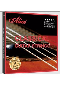 Resim Alice Ac168-n Klasik Gitar Tel Seti - Carbon Series Normal Tensi 
