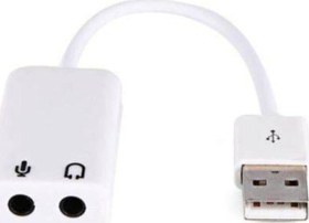 Resim Usb Ses Kartı 7.1 Virtual Sound 3d 5hv2 Çevirici Dönüştürücü Adaptör Kulaklık Mikrofon 