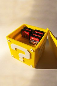 Resim Emr Store Nintendo Switch Oyun Kartuşu Tutucu - 3D Baskılı, Düzenli Saklama Çözümü 