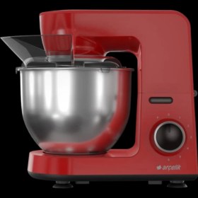 Resim Multi Şef Profesyonel Mutfak Makinesi, Kırmızı, Güçlü ve Çok Fonksiyonlu 