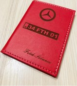 Resim Appcity Kişiye Özel Isimli Deri Dikişli Ruhsat Kabı (373551209) 