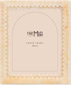 Resim The Mia Wavy Fotoğraf Çerçevesi Sarı 25x30 Cm 