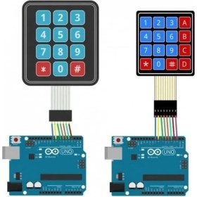 Resim Daisy Home 4x3 Membran Keypad 