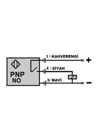 Resim Mefa İps-d5ha-pa ,kübik/5mm Pnp-no Ayarlı 3-kablo İplik Sensör 
