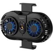 Resim Earldom F05 Işıklı Radyatör Telefon Soğutucu Fan 