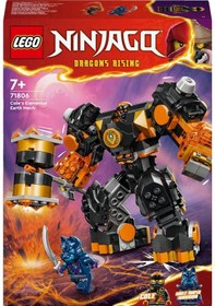 Resim LEGO® Ninjago Cole’un Toprak Elementi Robotu 71806 7+ Yaratıcı Oyuncak Yapım Seti - 235 Parça 
