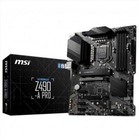 Resim MSI Z490-a Pro Z490 Ddr4 (vga Yok) Glan Atx 2*m2 Hdmı Dp Usb3.2 1200p Anakart 