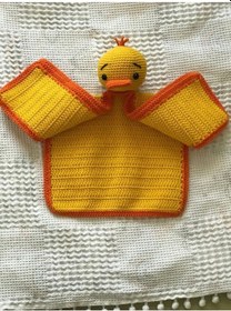 Resim Amigurumi Uyku Arkadaşı Havuç Kafa 