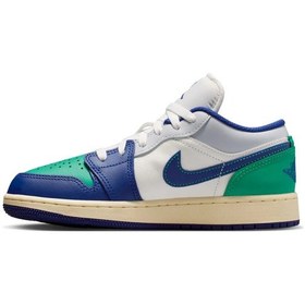 Resim JORDAN Air 1 Low 'Deep Royal Blue Basketbol Ayakkabısı 553560-147 