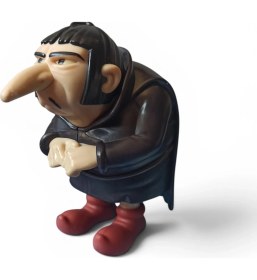 Resim Hureggo Vintage Şirinler Oyuncak Figür - Razamel (Gargamel's Kardeşi) 2025 Serisi & 10 cm 