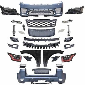 Resim Range Rover Sport 2013-2018 Arası Uyumlu 2 Lens Full Set Body Kit 