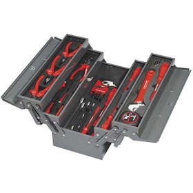 Resim İZELTAŞ 5 Gözlü Dolu Elektrikçi Takım Çanta 