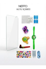 Resim NEFFO 5G Wifi Android 13 Çocuk Tableti – Ön & Arka Kameralı, Eğitim ve Oyun İçin Kılıflı Tablet PEMBE 