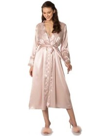 Resim Pierre Cardin Pudra Altılı Çeyiz Gecelik Sabahlık Set 6960 Pudra 