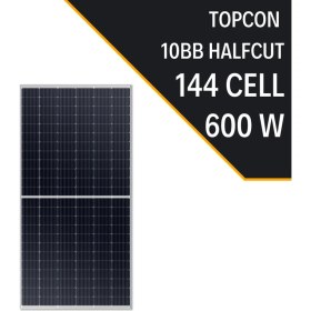 Resim Lexron Topcon 600W 10BB Half Cut Güneş Paneli 