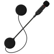 Resim Fosenze Motorcycle Kask Bluetooth Kulaklığı: Hands-free Konuşma, Müzik Dinleme, 5.3 Bt, Otomatik Cevaplama, 900ma Pil, Kaliteli Ses 