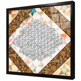 Resim Tablosan Allahın 99 İsmi Esma-ül Hüsna Çerçeveli Cam Tablo-178836 