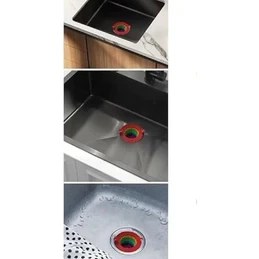 Resim Renkli Plastik Katlanabilir Kolay Takıp Çıkarılabilir Duş Lavabo Banyo Balkon Gider Süzgeci 