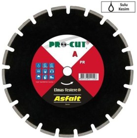 Resim Pro-cut Procut 51157 A 350 Asfalt Kesme Elmas Testere 35 Cm 