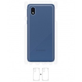 Resim Wrapsol Galaxy A01 Core Arka Yan Koruyucu Darbe Emici Poliüretan Film Amerika Üretimi 