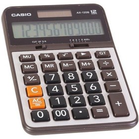 Resim Casio AX-120B 12 Hane Masaüstü Hesap Makinesi 