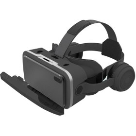 Resim VR Shinecon Scg15e Sanal Gerçeklik Gözlükleri 4.7-7 Inç Cep Telefonları Için Stereo Kulaklıklı - Siyah 