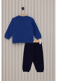 Resim U.s. Polo Assn Erkek Bebek Mavi Takım Mavi 