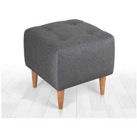 Resim Lorencehome Tomp Puf - Gri / Lorence Home 