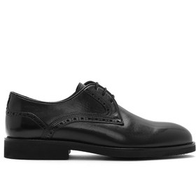 Resim Derimod Erkek Siyah Bağcıklı Deri Klasik Ayakkabı 25SFD602018 