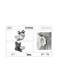 Resim Peugeot Rifter Silecek Motoru Arka 2018-2024 Valeo 579765 