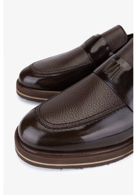 Resim Valmenti Erkek Hakiki Deri Kahverengi Loafer Ayakkabı 183 20089 Erk Ayk Sk25-26 Kahve Acma/khv Fltr Kahverengi 