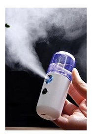 Resim markentegra Portatif USB Şarjlı Nano Mist Dezenfektan Buhar Püskürtücü 