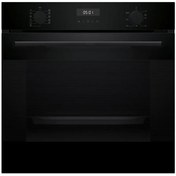 Resim Bosch HUA717BA0T 76 Lt Buhar Destekli Siyah Ankastre Fırın 