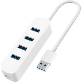 Resim Xiaomi USB 3.0 USB Çoklayıcı USB Hub 4 Port 