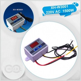 Resim Xh-W3001 220V Ac Dijital Termostat 1500W 