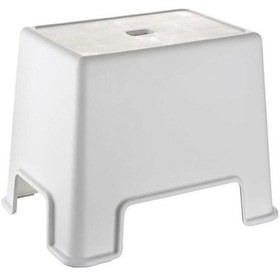 Resim Lüks Banyo Taburesi Royaleks-45166 Beyaz 