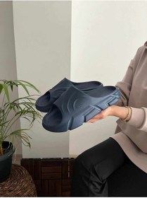 Resim Behtah Kundura Erkek Yiezyy Modeli Terlik Sport Terlik Kaymaz Taban Plaj Havuz Sahil Günlük Terlik 