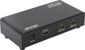 Resim Dd444 1-4 Port 1.4V 4K@30Hz Metal Hdmi Splitter Vcom