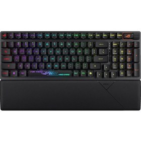 Resim Asus Rog Strix Scope Iı 96 Nx Snow Switch Rgb Siyah Kablosuz Eng-q Mekanik Gaming Klavye 