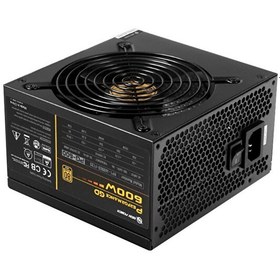 Resim High Power HP1-J600GD-F12S Performance Gd 600W 80+ Gold 50A Single Rail Aktif PFC Siyah Power Supply 