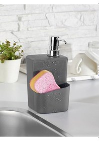 Resim Sünger Hazneli Smart Sıvı Sabunluk & Deterjanlık Royaleks-lv-294 Çok Renkli 