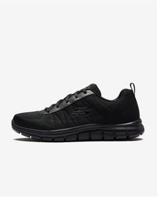 Resim Skechers Track - Moulton Erkek Siyah Spor Ayakkabı 232081 Bbk 