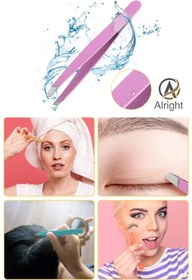 Resim Alright Renkli Kalın Kesik Uçlu Renkli Çelik Cımbız Kıl Tüy Alma Cımbızı Akustik Serisi XLC520B (tweezers) 