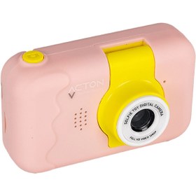 Resim ACTON Full HD Dijital Çocuk Fotoğraf Makinesi Pembe 