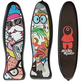 Resim Parmak Kaykay Seti 6 Adet Farklı Resim 005E 